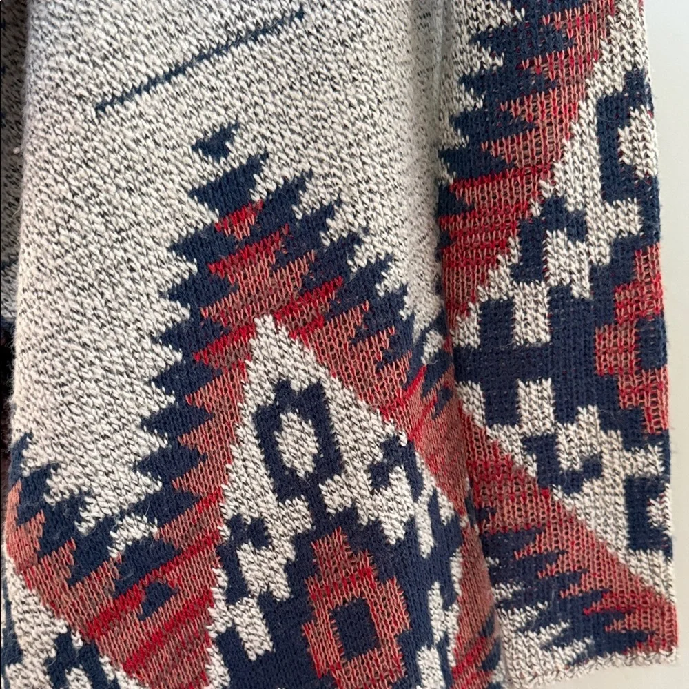 RD Style Multicolor Aztec Open Cardigan - Picture 3 of 9